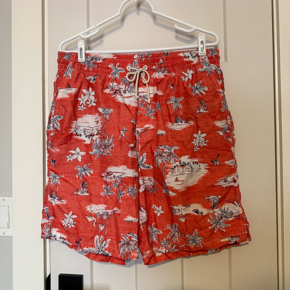 Tropical Men's Swim Trunks